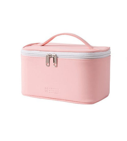 Capacity waterproof cosmetic bag, PU multi-functional cosmetic storage bag, cosmetic bag lightweight, makeup bag organizer, -dropshippingabc.com