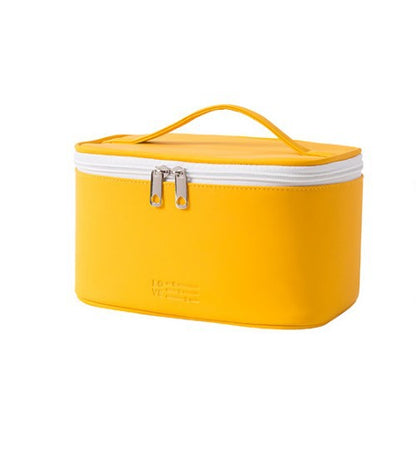 Capacity waterproof cosmetic bag, PU multi-functional cosmetic storage bag, cosmetic bag lightweight, makeup bag organizer, -dropshippingabc.com