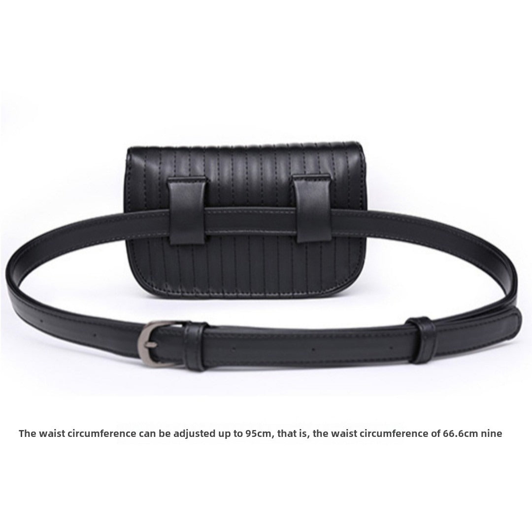 Rivet Women's Small Fanny Pack – Fashionable Casual Waist Bag for Travel, Sports, Holiday, Running, and Beach – Compact, Stylish, and Functional -dropshippingabc.com