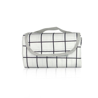 Thickened Picnic Mattress - Portable Outdoor Camping Mat with Plaid Design for Spring Outings -dropshippingabc.com