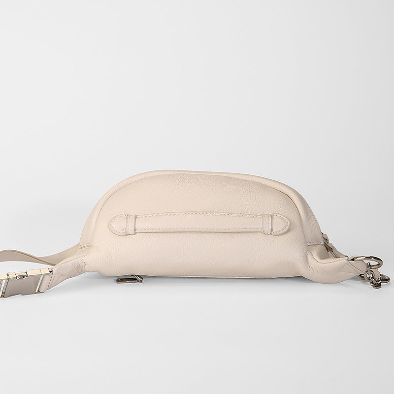 Genuine Leather Waist Bag for Women - Elegant Crossbody Chest Purse Unisex for Travel & Running -dropshippingabc.com