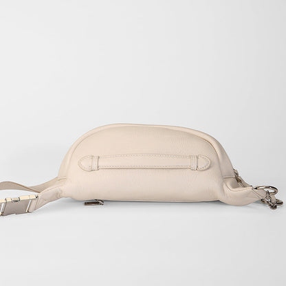 Genuine Leather Waist Bag for Women - Elegant Crossbody Chest Purse Unisex for Travel & Running -dropshippingabc.com