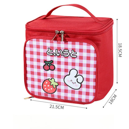 Cute Large Capacity Portable Storage Toilet Bag - Travel Bucket Cosmetic Bag & Makeup Organizer for Women -dropshippingabc.com