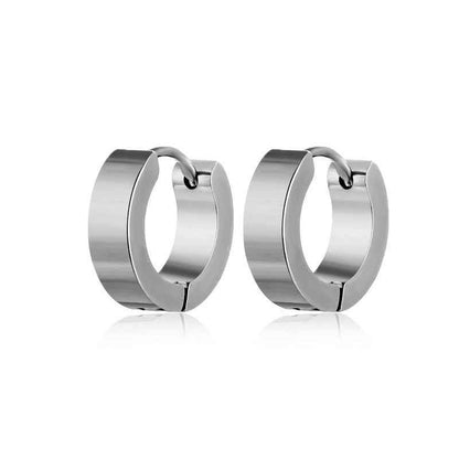Women's Classics Silvertone Large Hoop Earrings