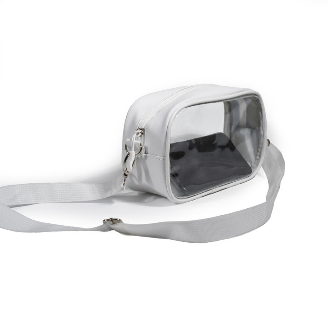 Unisex PVC Transparent Toiletry Bag - Waterproof Travel Organizer with Compartments for Men & Women -dropshippingabc.com