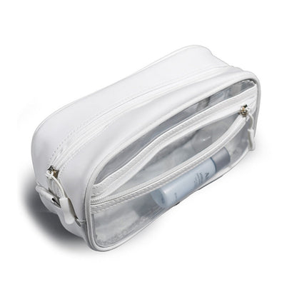 Unisex PVC Transparent Toiletry Bag - Waterproof Travel Organizer with Compartments for Men & Women -dropshippingabc.com
