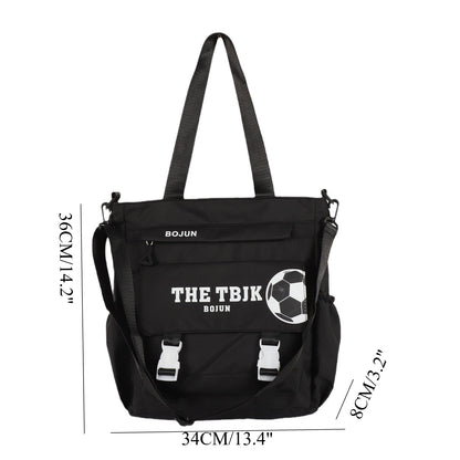 Cute Large Capacity Tote Bag for High School Students - Versatile Shoulder Tote Bag -dropshippingabc.com