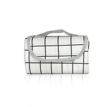 Thickened Picnic Mattress - Portable Outdoor Camping Mat with Plaid Design for Spring Outings -dropshippingabc.com