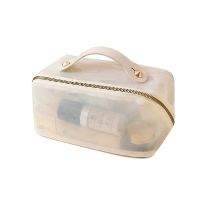 Waterproof PVC Cosmetic Bag - Large Capacity Multi-Functional Travel Makeup Organizer & Wash Bag -dropshippingabc.com