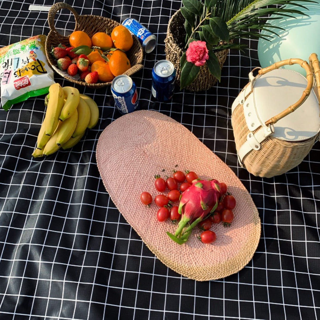 Thickened Picnic Mattress - Portable Outdoor Camping Mat with Plaid Design for Spring Outings -dropshippingabc.com