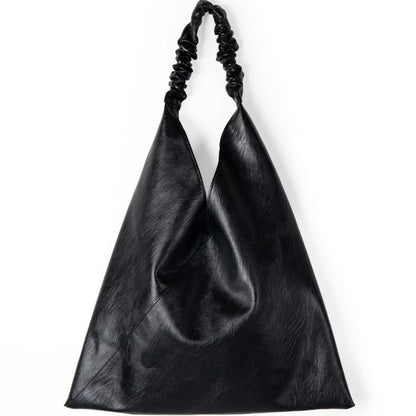 Slouch Purse - PU Leather Shoulder hobo Bag & Casual Large Capacity Tote for Commuters -dropshippingabc.com