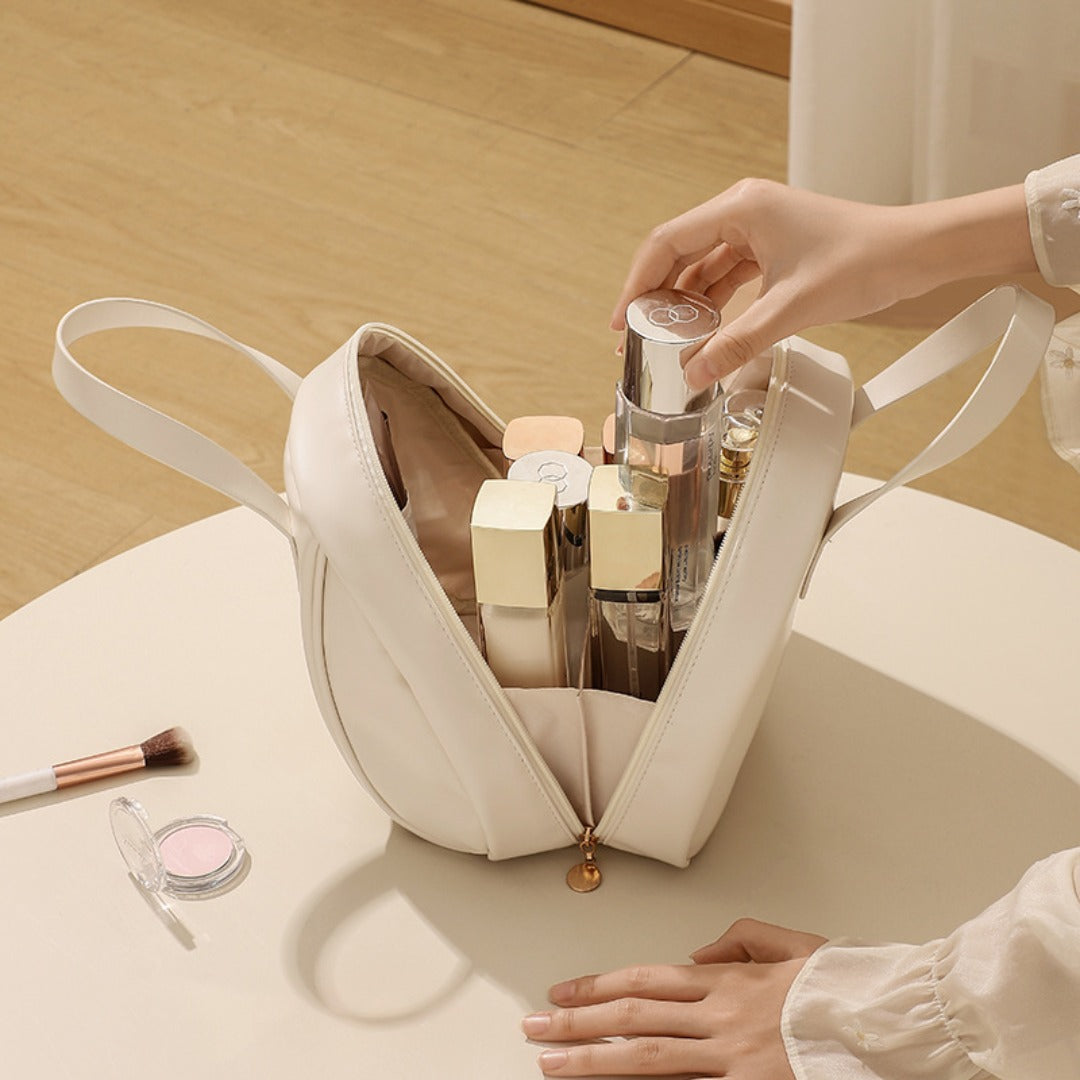 Tote Style Makeup Bag - Waterproof Large Capacity Travel Toiletry Organizer & Skincare Storage -dropshippingabc.com