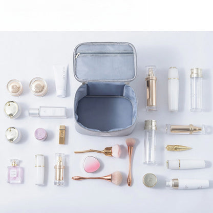 Large Capacity Waterproof Cosmetic Bag - Foldable Travel Toilet Bag & Makeup Organizer for Women -dropshippingabc.com