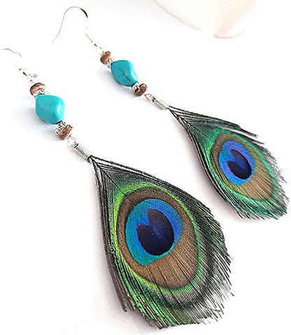 Faux Fur Pom Pom Tassel Drop Dangle Earrings Set -dropshippingabc.com