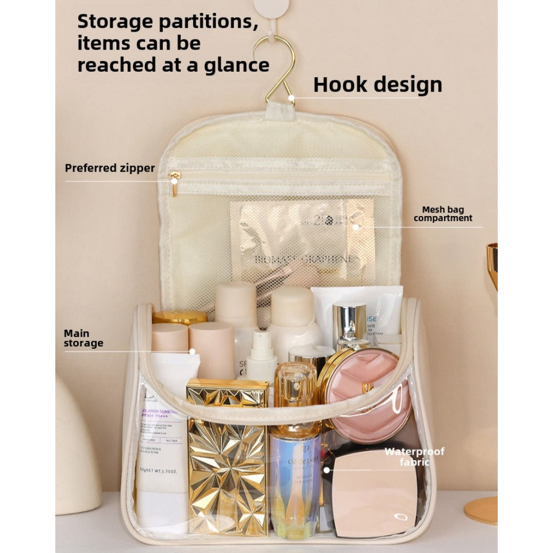 Travel Hook Toiletry Bag - Large Capacity Portable Storage & Makeup Bag for Women -dropshippingabc.com