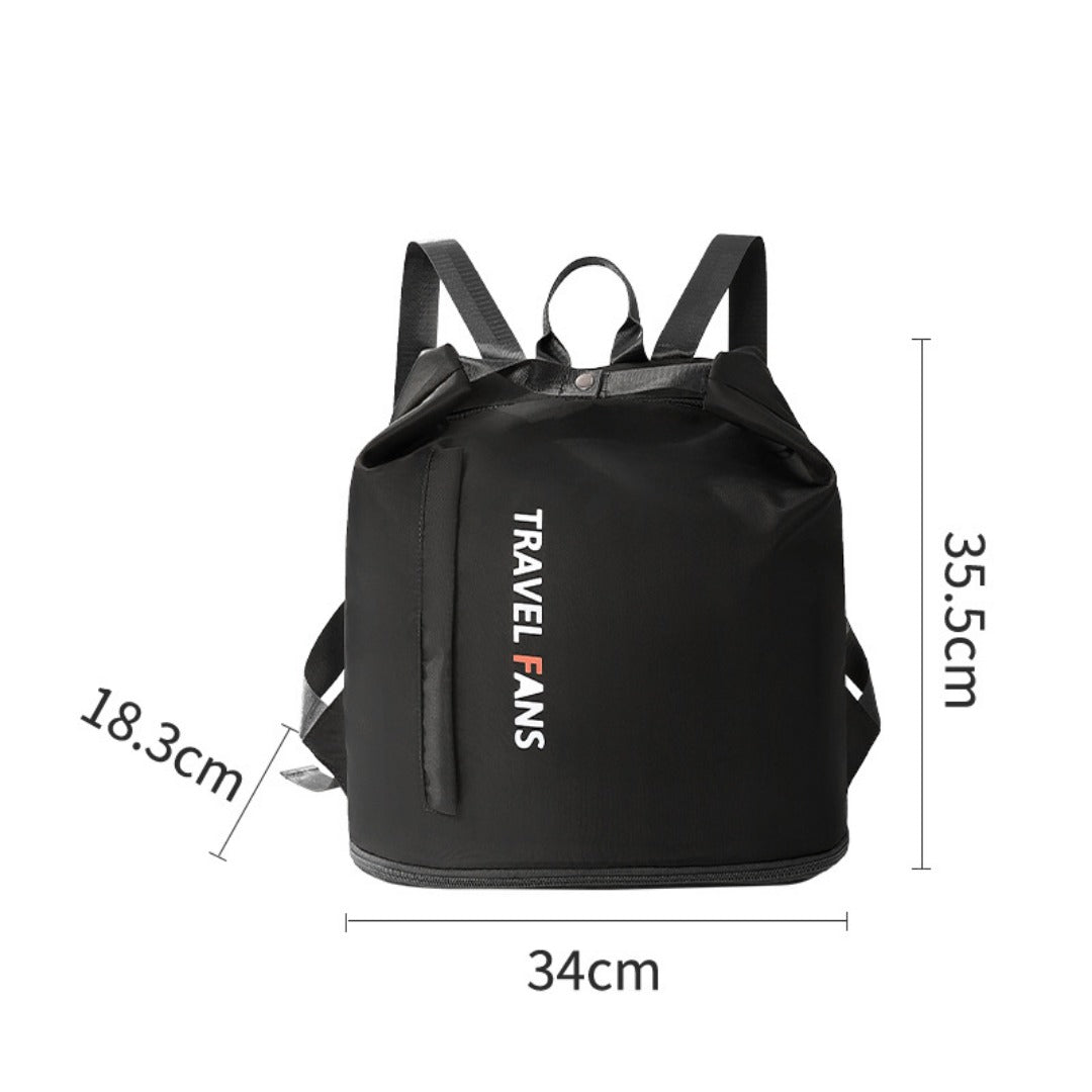 Fitness Backpack with Wet-Dry Separation - Large Capacity Sports Bag for Gym, Swimming & Beach Travel -dropshippingabc.com