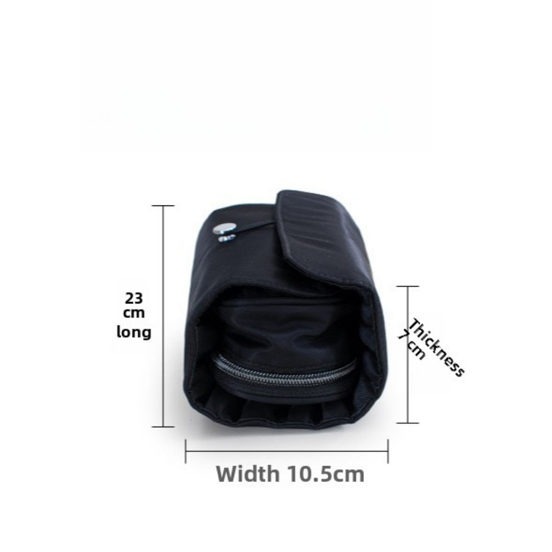 Professional Folding Makeup Bag Organizer - Multi-Function Travel Cosmetic & Makeup Brush Storage Bag -dropshippingabc.com