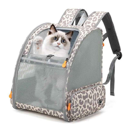 Stylish Pet Bag - Premium Pet Backpack Portable with Breathable Mesh for Hiking, Perfect Cat Backpack for Everyday Adventures