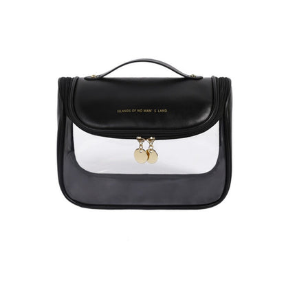 Visible Transparent Makeup Bag - Large Capacity Waterproof Toiletry Bag for Travel & Portable Storage -dropshippingabc.com