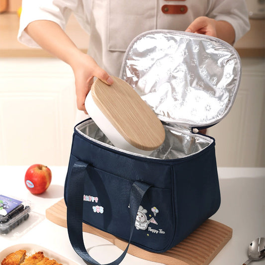 Cute Lunch Bag - Waterproof Lunch Box Bag for Students, Cartoon Picnic Camping Thermal Insulation Bag -dropshippingabc.com