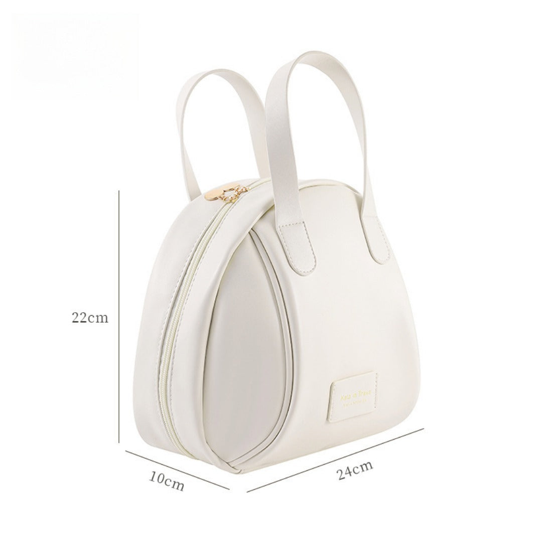 Tote Style Makeup Bag - Waterproof Large Capacity Travel Toiletry Organizer & Skincare Storage -dropshippingabc.com