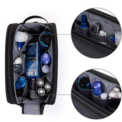 Unisex Waterproof Toiletry Bag - Multi-Compartment Shaving Kit & Shower Products Organizer for Men & Women -dropshippingabc.com