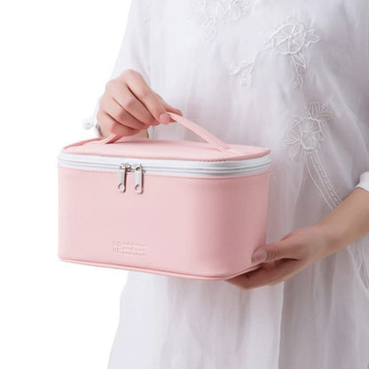 Capacity waterproof cosmetic bag, PU multi-functional cosmetic storage bag, cosmetic bag lightweight, makeup bag organizer, -dropshippingabc.com