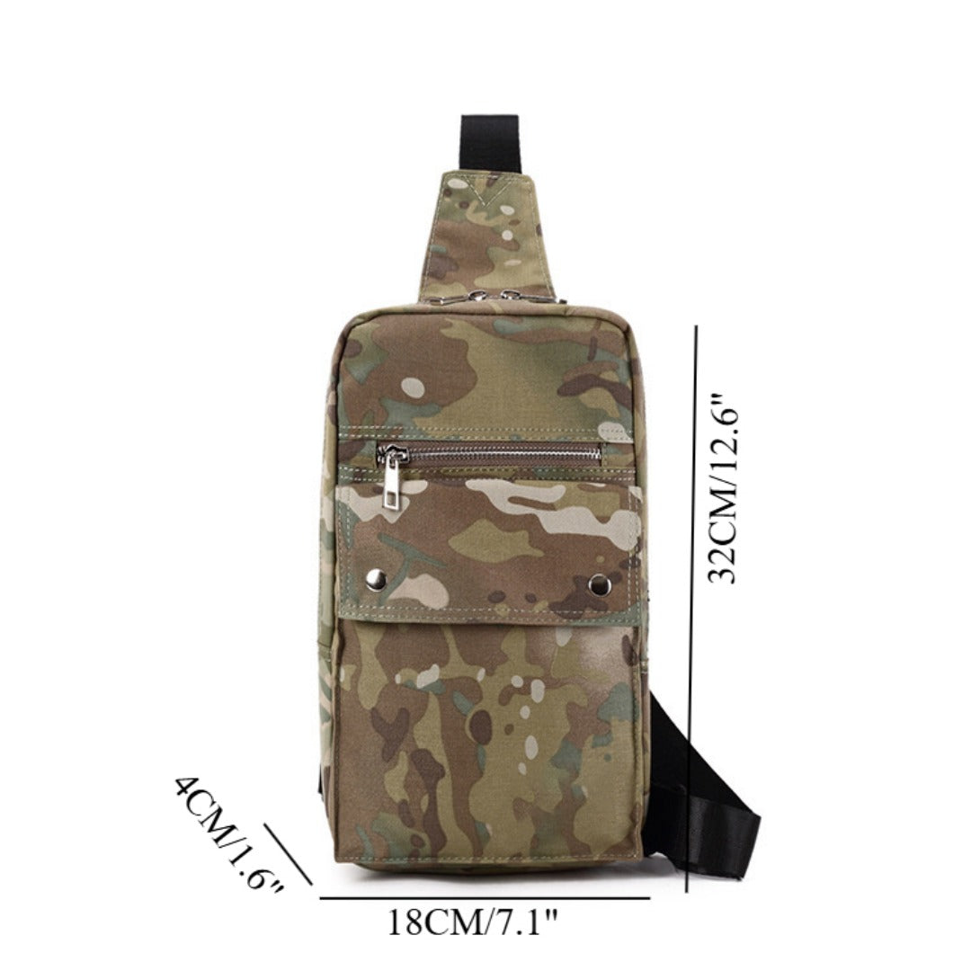 Men's Chest Bag - Stylish Fanny Pack Crossbody & Casual Shoulder Bag, Unisex Design -dropshippingabc.com