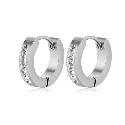 Women's Classics Silvertone Large Hoop Earrings