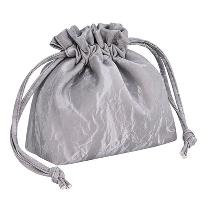 Bundle Mouth Cosmetic Bag - Large Capacity Storage Portable Makeup Bag for Women -dropshippingabc.com