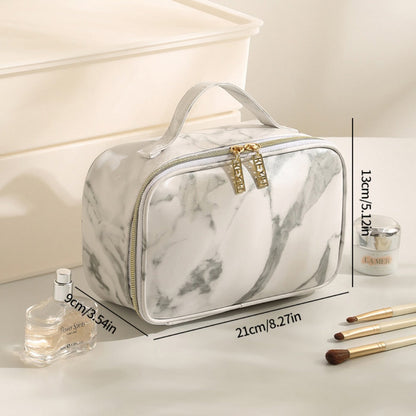 Large Makeup Bag for Women - Travel Cosmetic Organizer with Large Capacity, Portable Storage Case -dropshippingabc.com