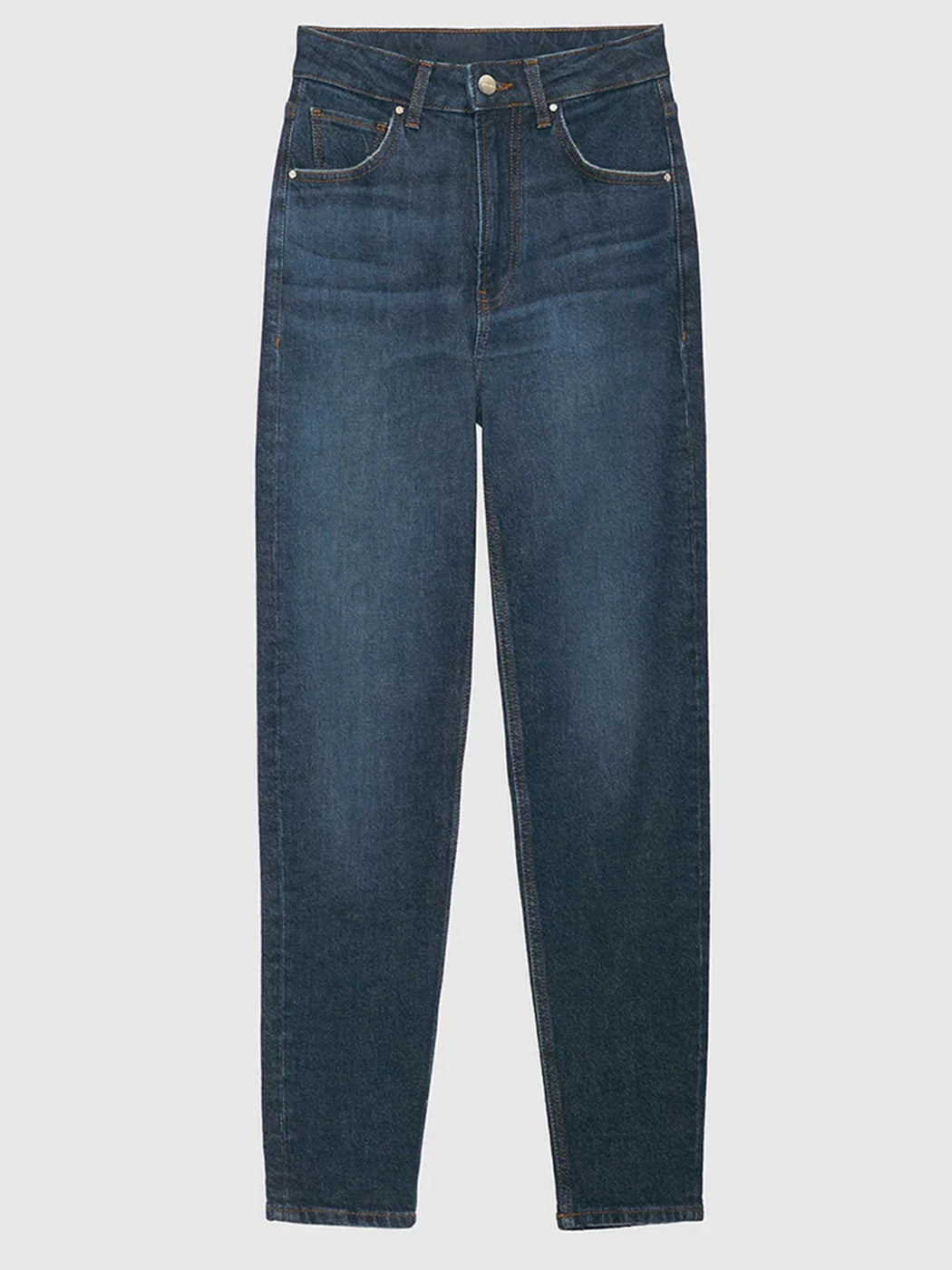 Women's Medium Comfort-Stretch Jeans - High Waist Vintage Denim Pants for Autumn Winter 2025 Casual Streetwear -dropshippingabc.com