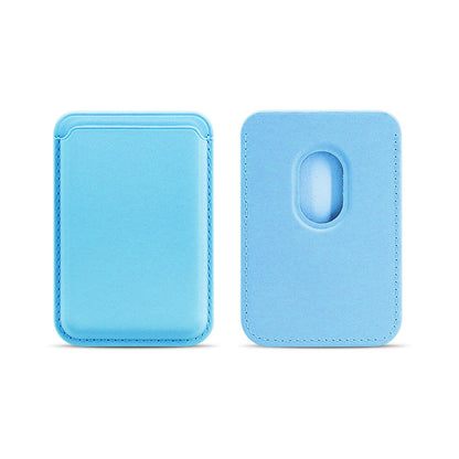 Applicable to Apple 15Magsafe magnetic card bag iPhone mobile phone card bag card holder PU magnetic suction -dropshippingabc.com