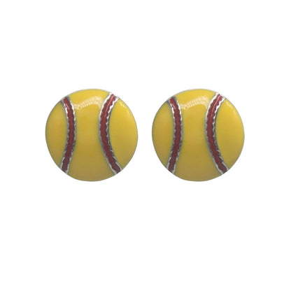 Rhinestone Football & Rugby Earrings for Women - Sparkling Sports Fan Dangle Drop Stud Earrings -dropshippingabc.com