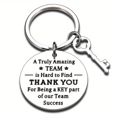 Stainless Steel Keychain Thanksgiving Inspirational Gifts for Family, Friends and Colleagues -dropshippingabc.com