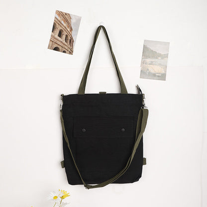 Nylon Crossbody Bag - Lightweight hobo Shoulder Bag with Simple Canvas Style -dropshippingabc.com