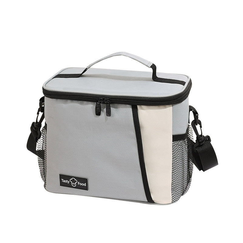Outdoor Picnic Bag - Lunch Tote with Crossbody Strap & Shoulder Ice Bag for Thermal Insulation -dropshippingabc.com