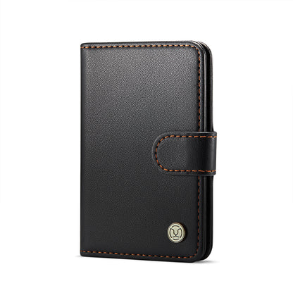 Magsafe ring magnetic card case  for iPhone17 card anti-theft brush 16/15/14/13 zipper change bag Wallet Magnetic Card Holder RFID Blocking, PU Leather Minimalist Phone Wallet Compatible with MagSafe Phones -dropshippingabc.com