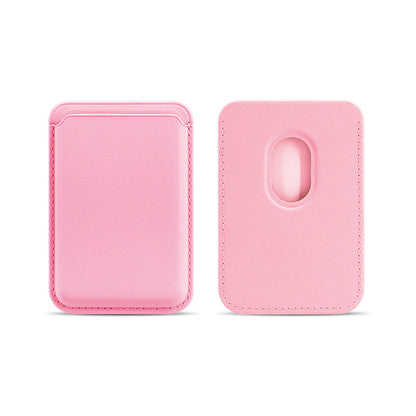 Applicable to Apple 15Magsafe magnetic card bag iPhone mobile phone card bag card holder PU magnetic suction -dropshippingabc.com