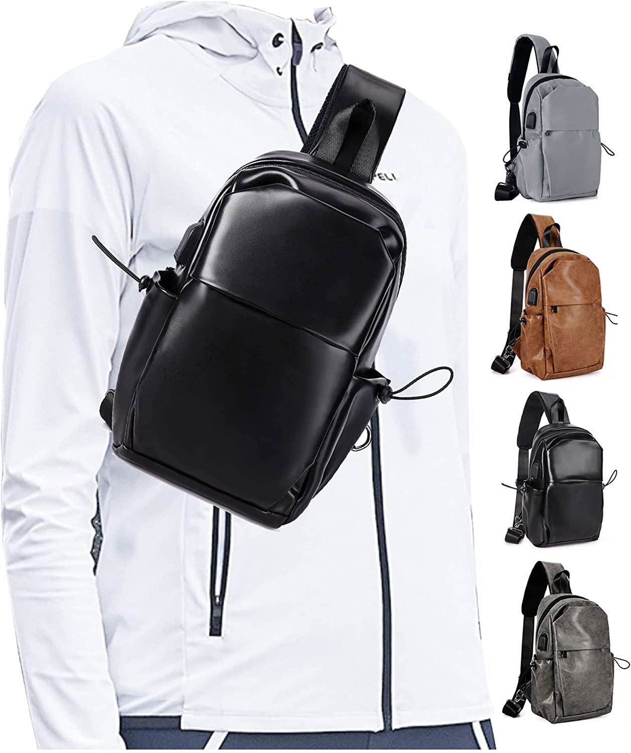 Tactical Chest Bag - Multifunctional Anti-Theft Fanny Pack Crossbody for Trekking & Cycling -dropshippingabc.com