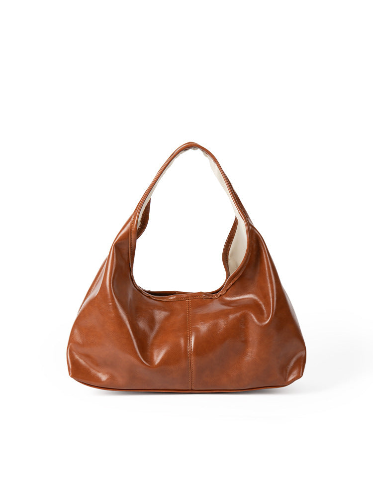 Autumn Design Large Capacity Hobo Bag - Soft Versatile Shoulder Handbag for Women -dropshippingabc.com