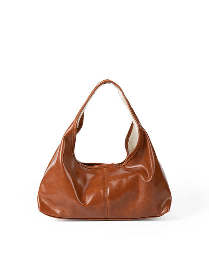 Autumn Design Large Capacity Hobo Bag - Soft Versatile Shoulder Handbag for Women -dropshippingabc.com