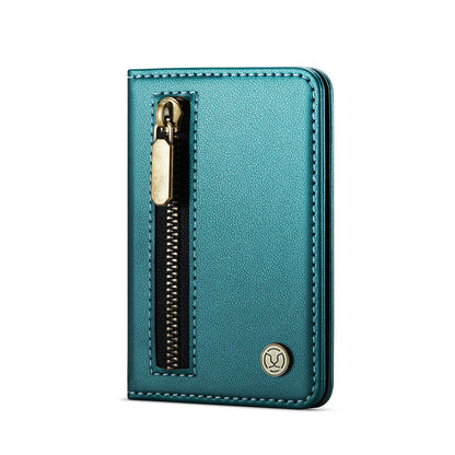 Magsafe ring magnetic card case  for iPhone17 card anti-theft brush 16/15/14/13 zipper change bag Wallet Magnetic Card Holder RFID Blocking, PU Leather Minimalist Phone Wallet Compatible with MagSafe Phones -dropshippingabc.com