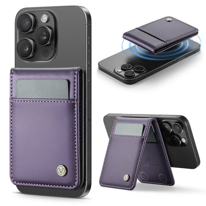 Magsafe ring magnetic card case  for iPhone17 card anti-theft brush 16/15/14/13 zipper change bag Wallet Magnetic Card Holder RFID Blocking, PU Leather Minimalist Phone Wallet Compatible with MagSafe Phones