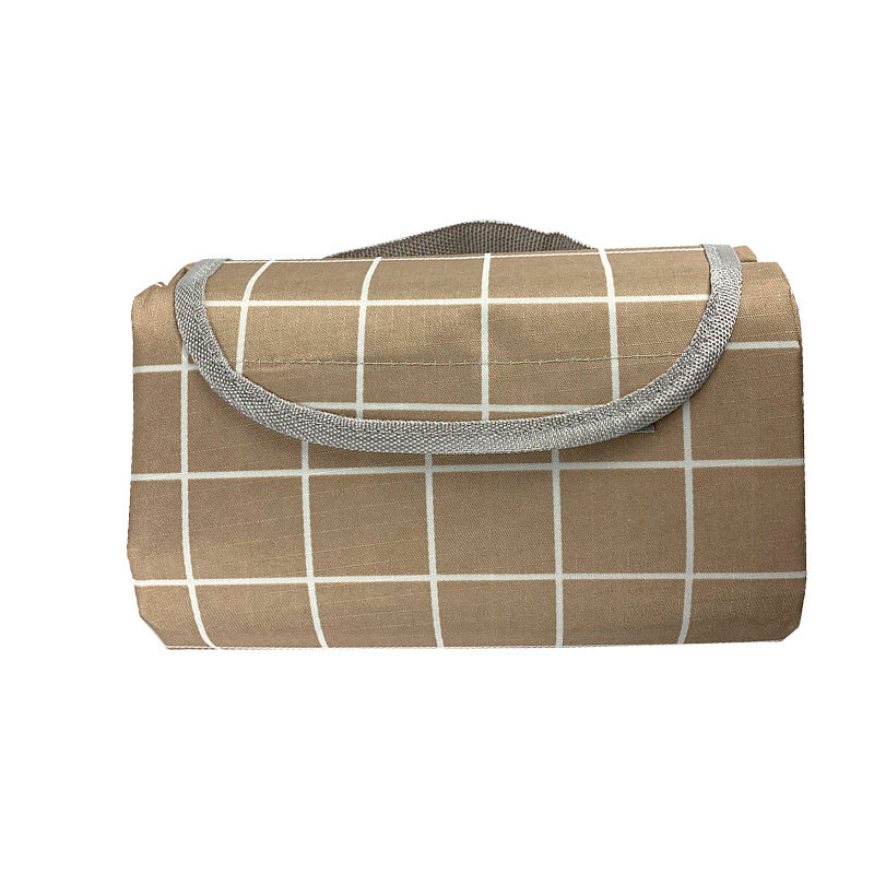 Thickened Picnic Mattress - Portable Outdoor Camping Mat with Plaid Design for Spring Outings -dropshippingabc.com