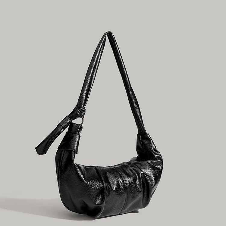 Small Crescent Crossbody Bag - Retro Casual Versatile Hobo Bag, Portable Shoulder Bag -dropshippingabc.com