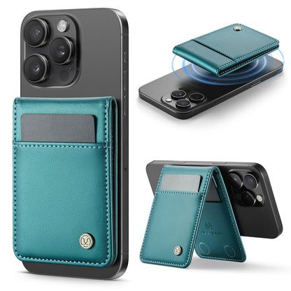 Magsafe ring magnetic card case  for iPhone17 card anti-theft brush 16/15/14/13 zipper change bag Wallet Magnetic Card Holder RFID Blocking, PU Leather Minimalist Phone Wallet Compatible with MagSafe Phones