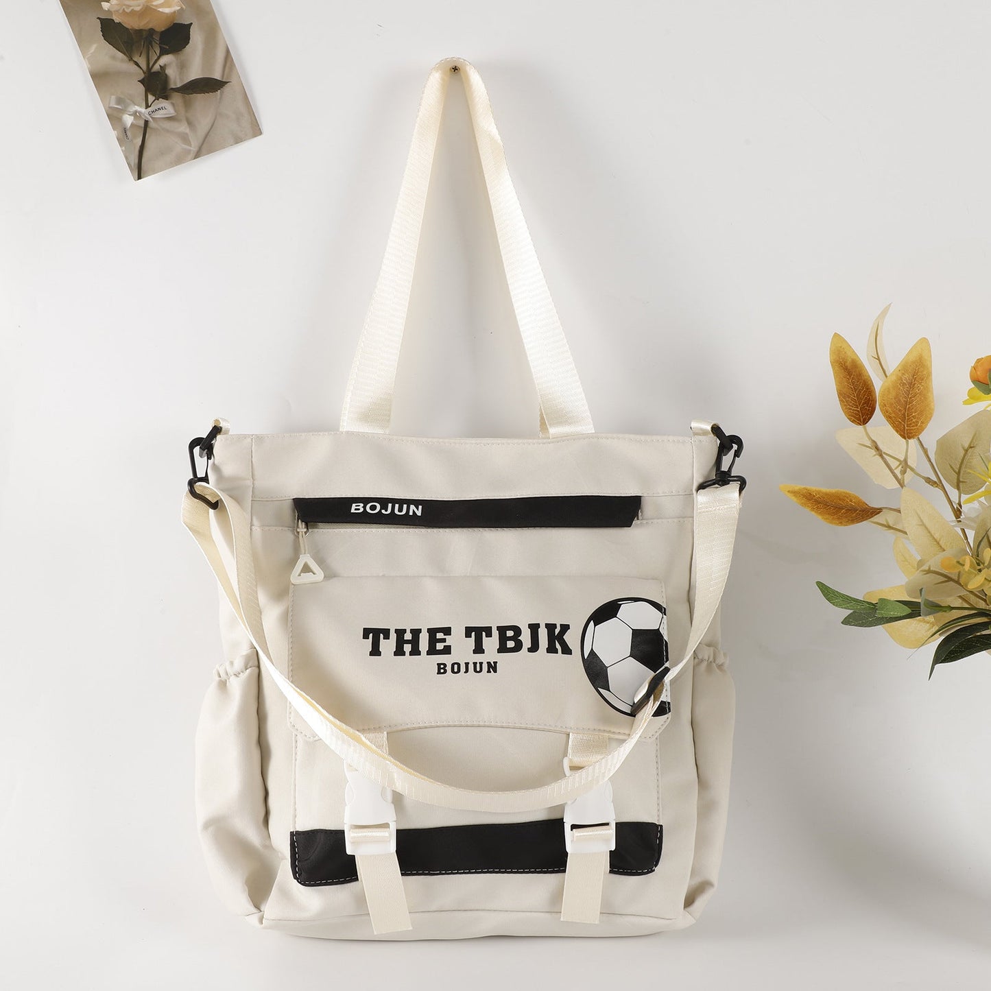 Cute Large Capacity Tote Bag for High School Students - Versatile Shoulder Tote Bag -dropshippingabc.com