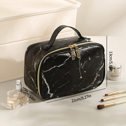 Large Makeup Bag for Women - Travel Cosmetic Organizer with Large Capacity, Portable Storage Case -dropshippingabc.com