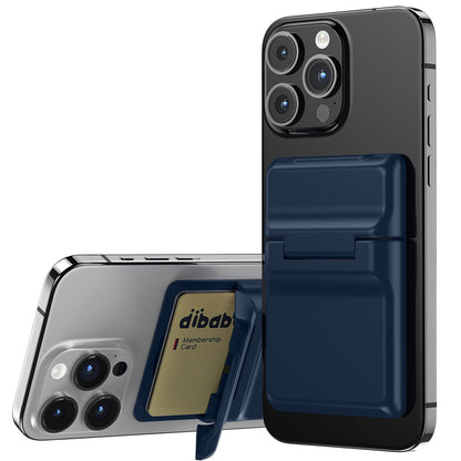 MagSafe Wallet for iPhone - Heavy Duty MIL-STD Snap-On Phone Magnetic Wallet and Phone Card Holder - Detachable and Slim Hard Case for iPhone 17 Pro Max /16 Pro Max/15/14/13/12 Series -dropshippingabc.com